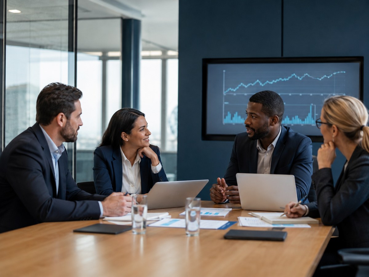 CVL Capital team in a strategy meeting