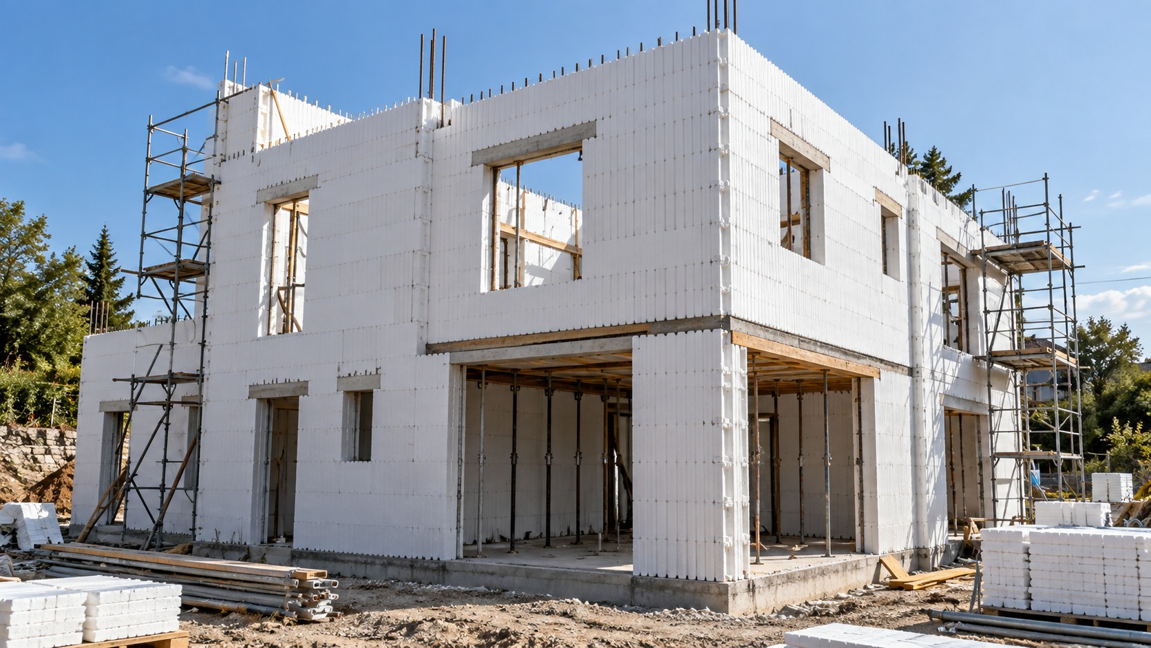 EG Homeblocks - casa com estrutura ICF completa